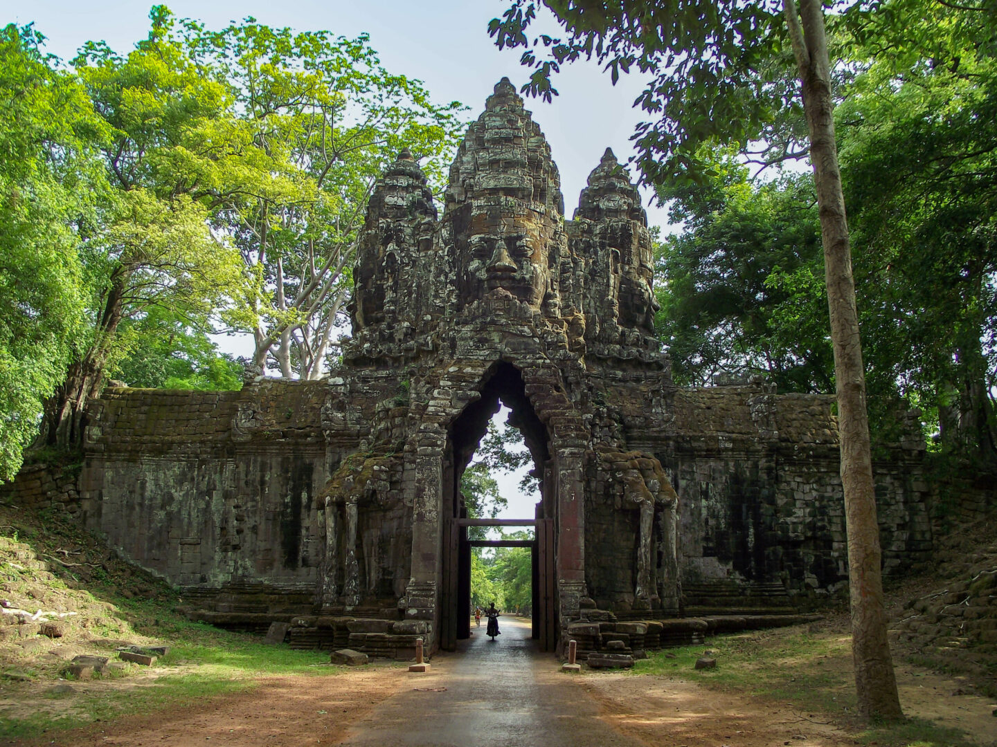 North Gate of Angkor Thom cambodge