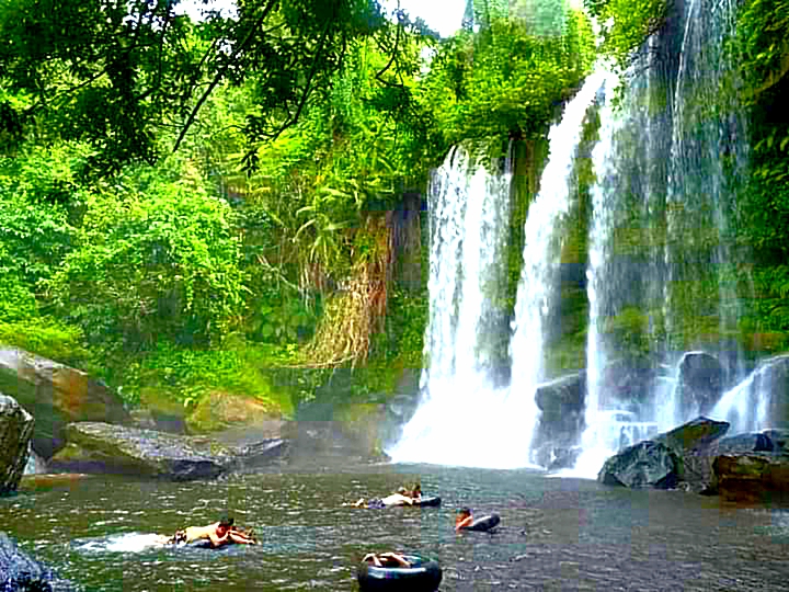 cascades de la montagne Kulen