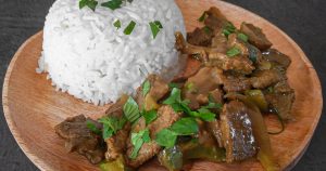 Lemongrass marinated beef recipe
