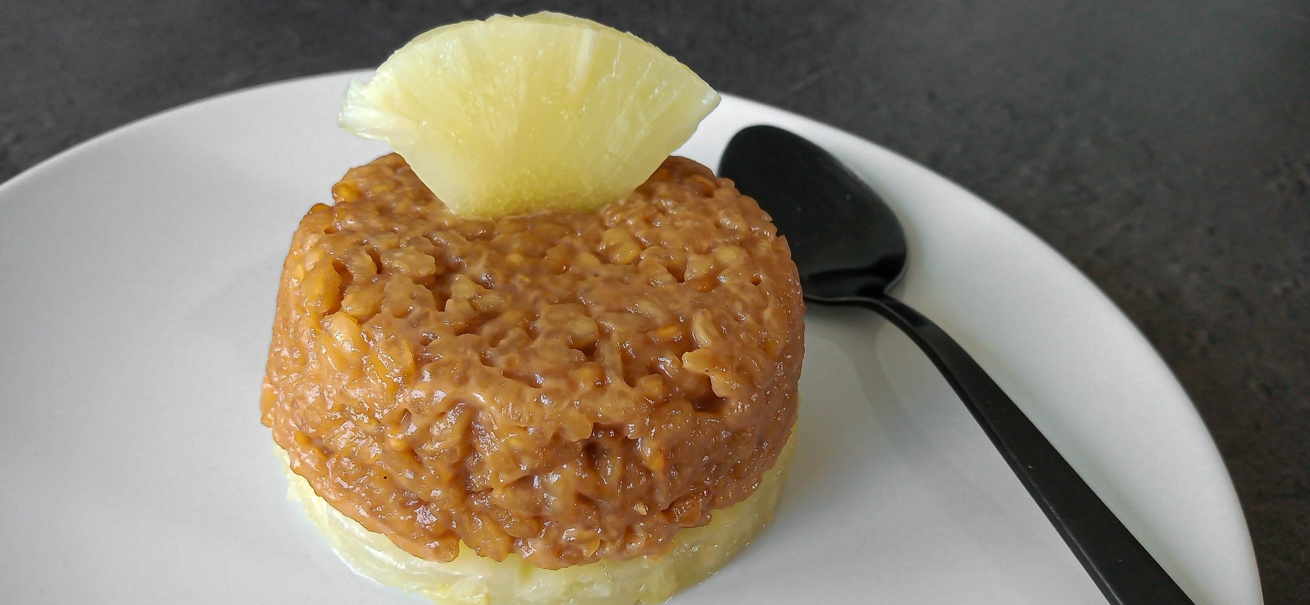 Riz Gluant au Lait de Coco et à l'Ananas