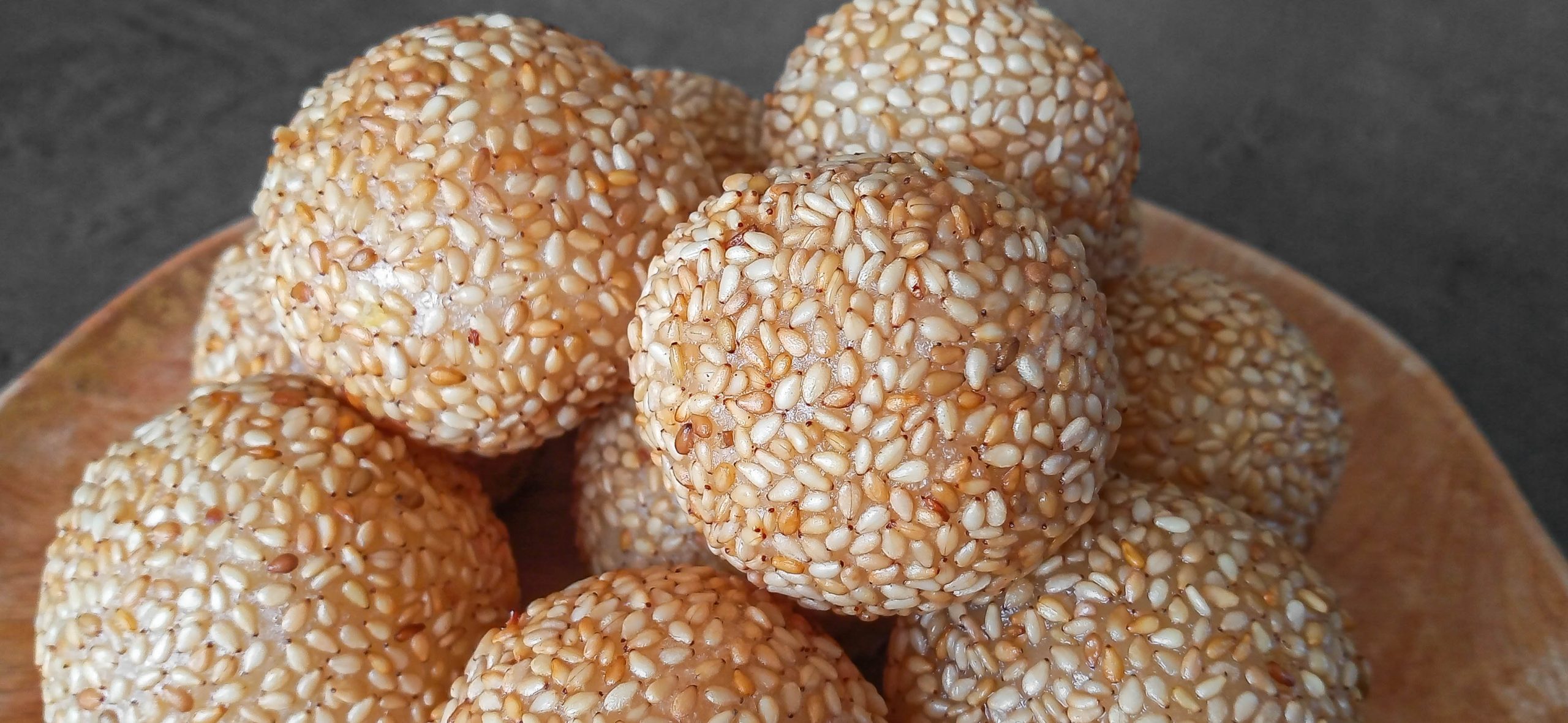 num kroch boules de sésame aux haricots